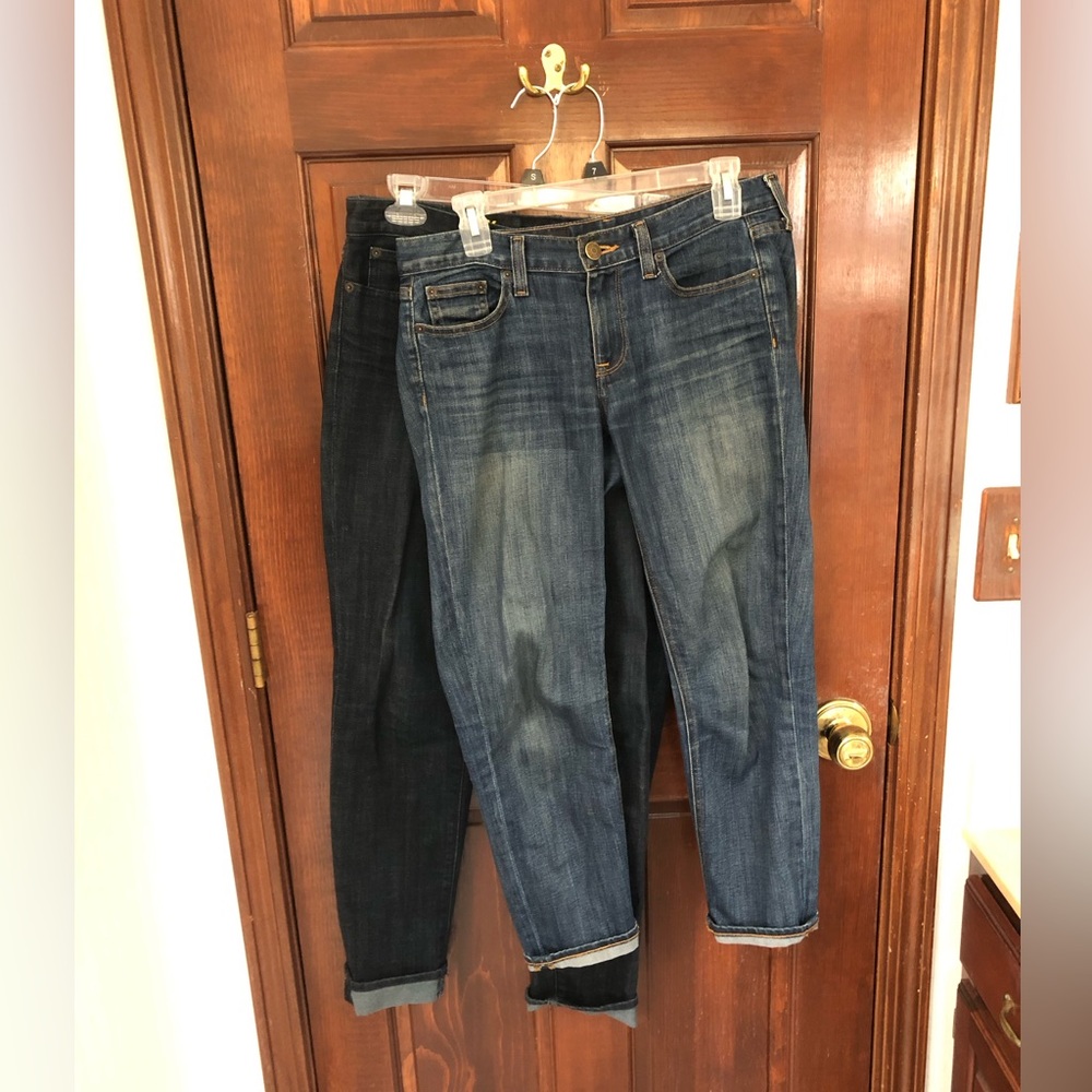 J. Crew Jeans Bundle! Cropped Matchstick & Toothpick Jeans, Sz 28